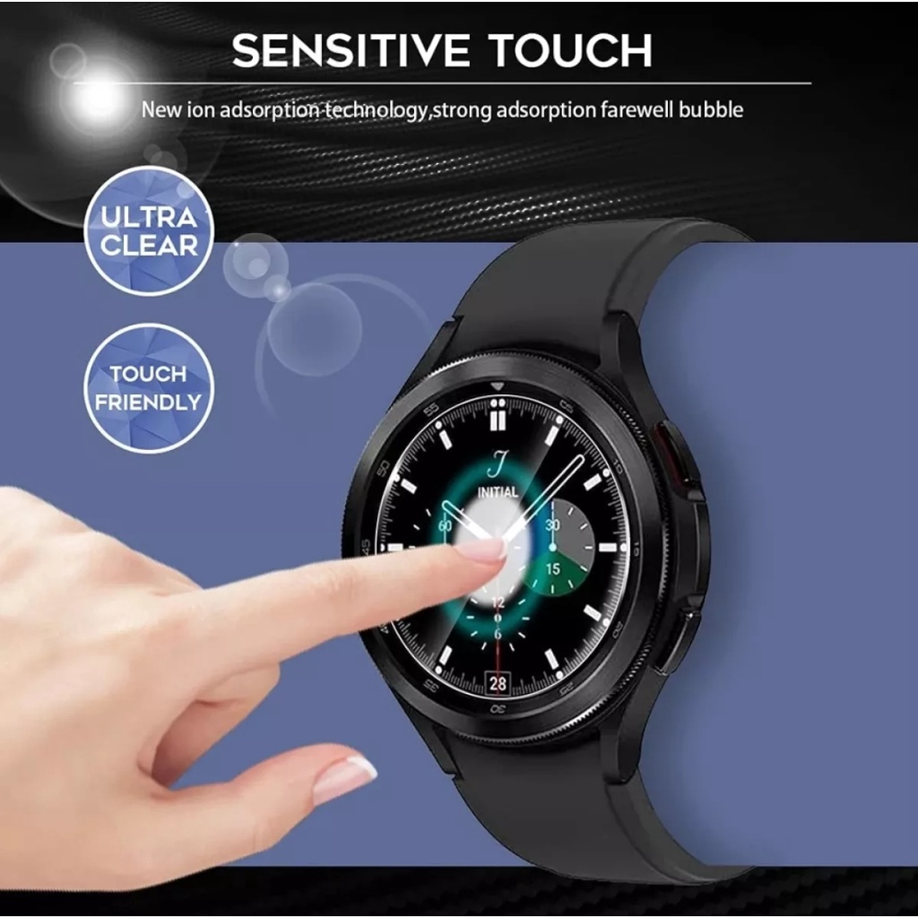 Tempered glass samsung Galaxy Watch 4 5 CLASSIC ACTIVE 42mm 46mm 40MM 44MM Galaxy watch 5 Pro anti gores