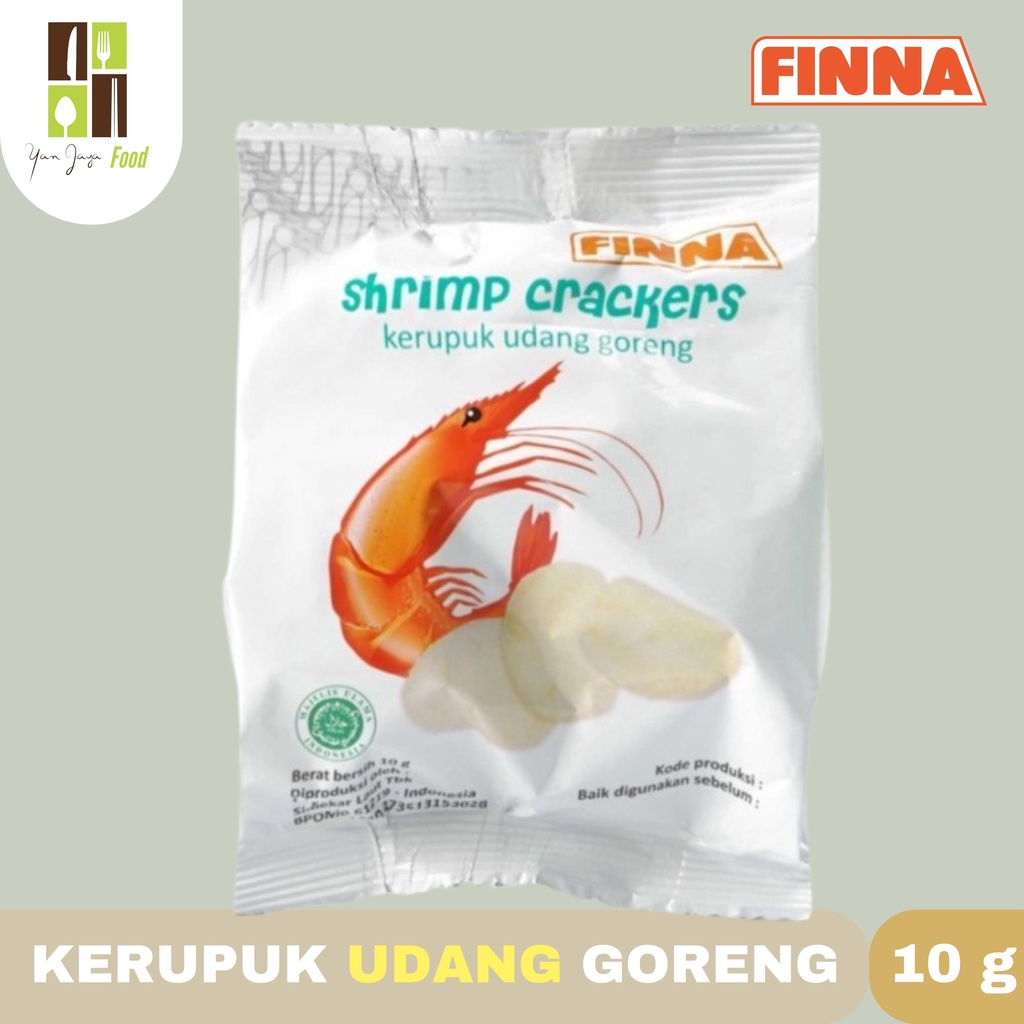 KERUPUK UDANG GORENG FINNA 10 PCS