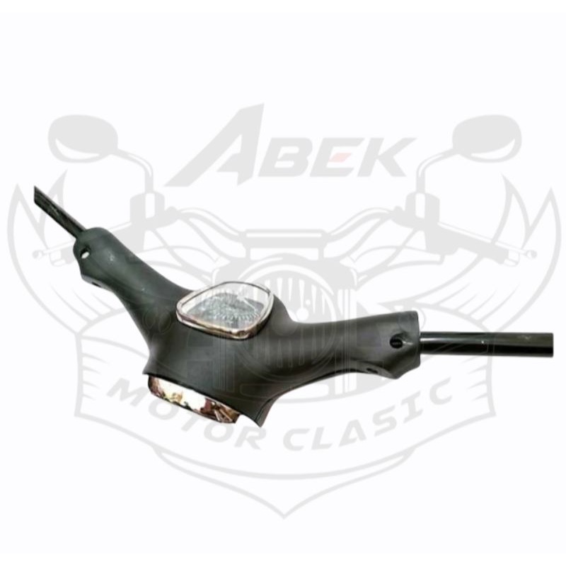 STANG MOTOR HONDA C70 FULLSET LAMPU DAN SPEEDOMETER