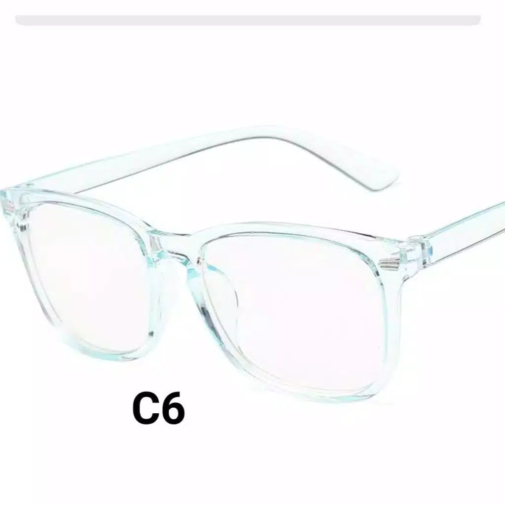 Kacamata Fashion Kacamata EG7 Optik Frame Plastik Anti Radiasi Untuk Wanita