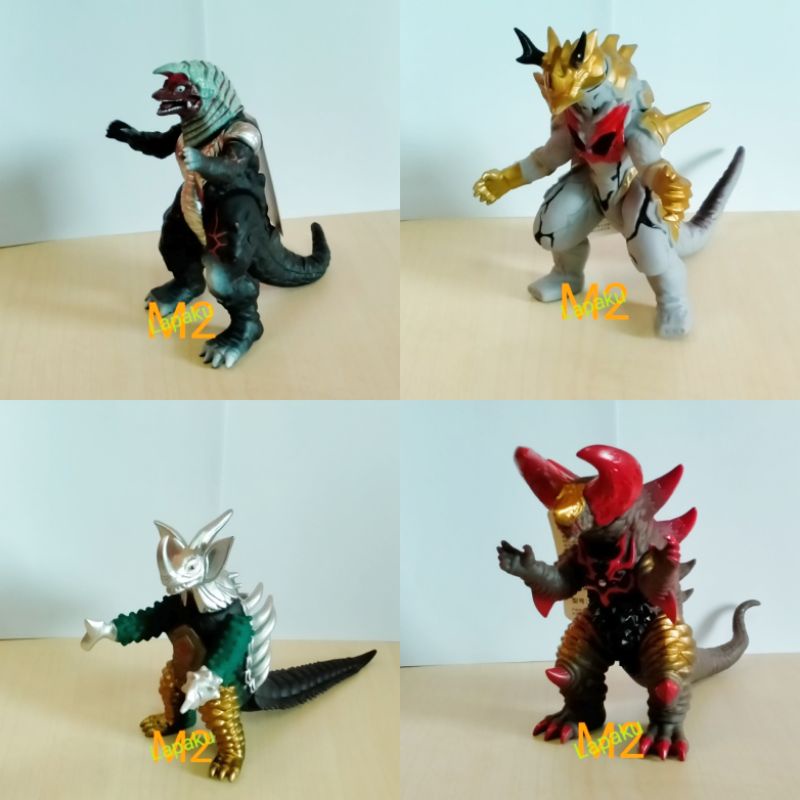 Mainan Figure Monster Ultraman Golza Tyrant Gomora Thunder Eleking