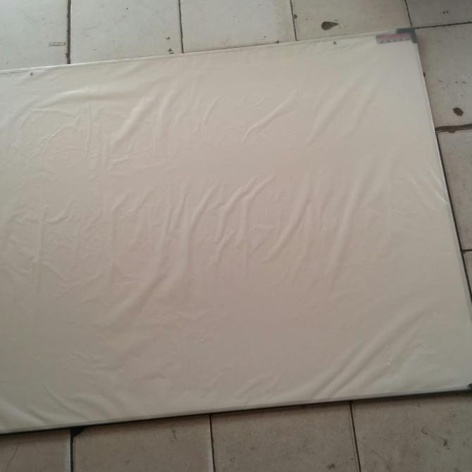 

Cemerlang White Board Non-Magnet Gantung Single Face uk 90 cm x 120 cm
