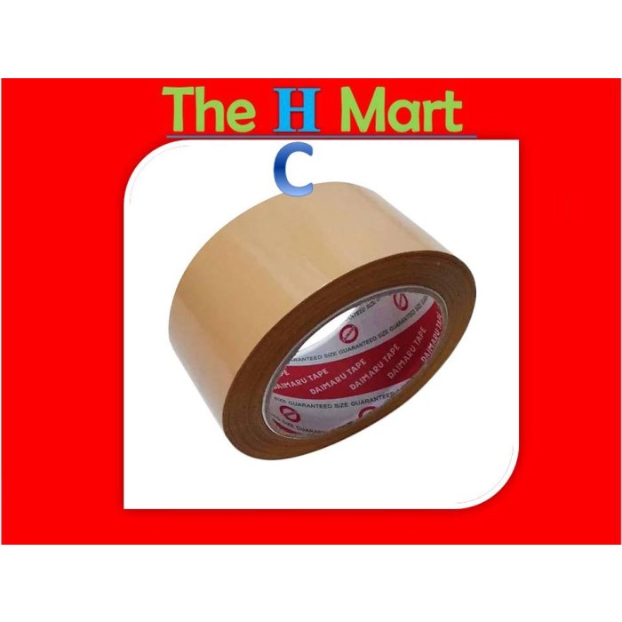 

Kusus Hari Ini Lak Ban Cokelat Daimaru 2 X 100 Promo