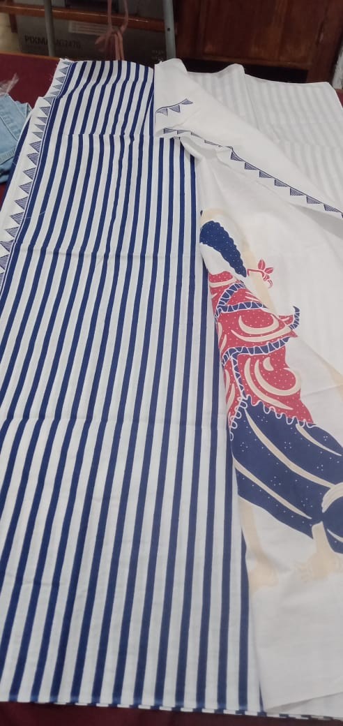 Kain Batik Solo Wayang Kode D517