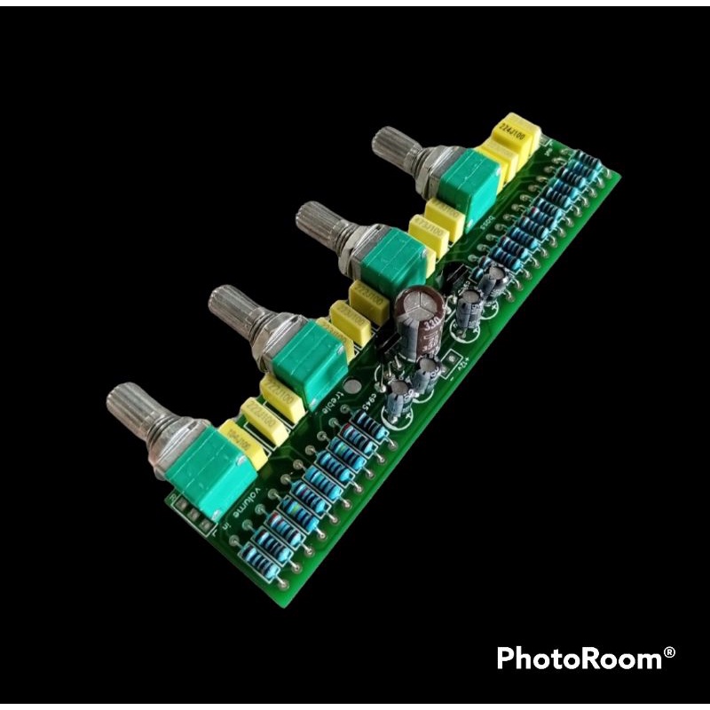 Modul Stereo Tone Control 2 Transistor Plus Middle