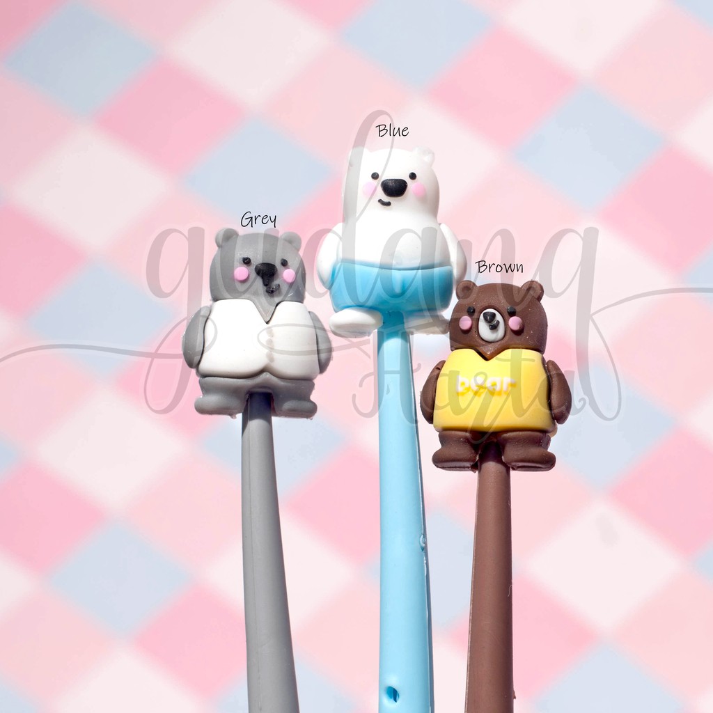 

Pulpen Mr. Bear Lucu Unik Pena Bolpen Ballpoint GC 307001