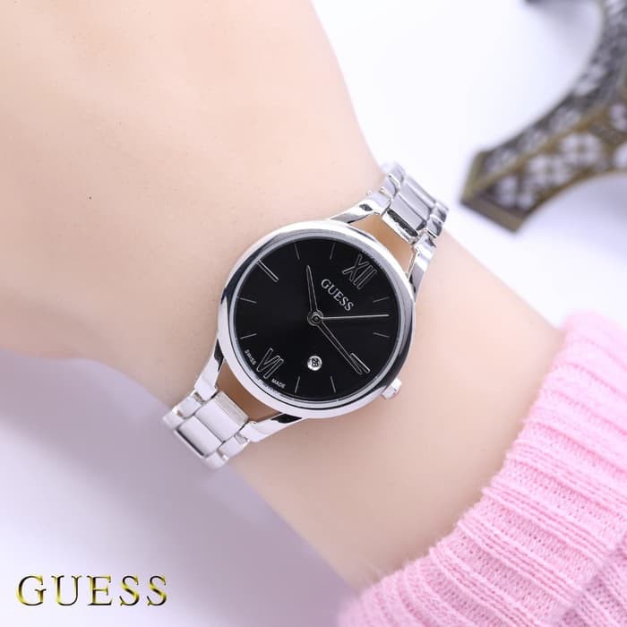 JAM TANGAN WANITA Merek GUESS G-3388 Tali Rantai