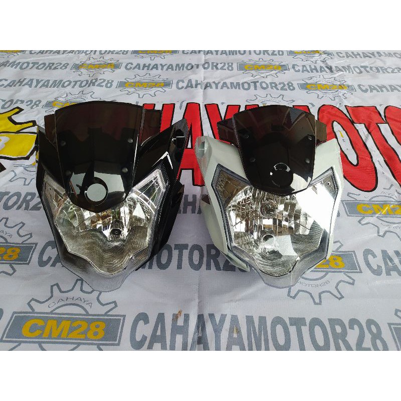 COVER BATOK KEPALA DEPAN & REFLEKTOR LAMPU MOTOR YAMAHA VIXION NEW ADVANCE NVA 2015 2016 TERLARIS