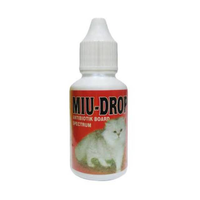 Miu drop ANTIBIOTIK kucing 30m