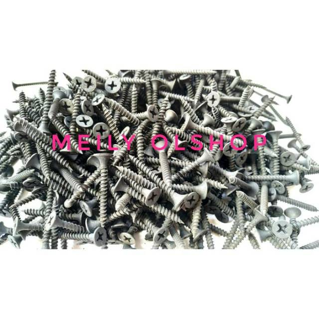 Sekrup Gypsum #6 x 1 ½ / Sekrup Gypsum #6 x 1 ¼ / Sekrup Gypsum #6 x 2 / Drywall