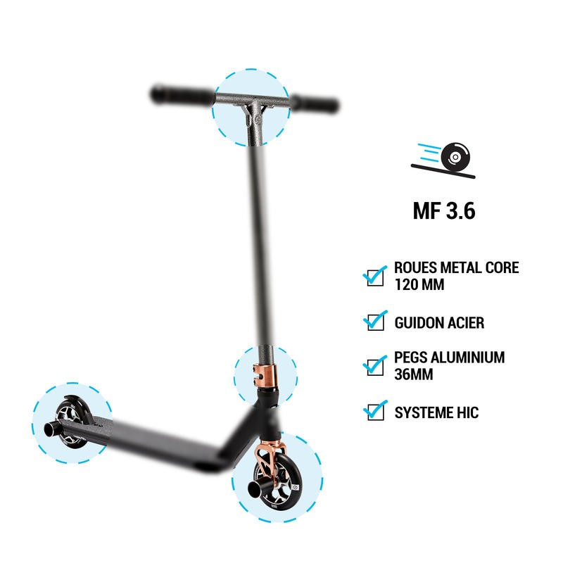 OXELO MF3.6 V5 Freesyle Scooter Skuter Anak dan Dewasa Untuk Semua Umur