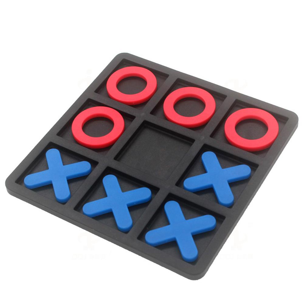 Needway   XO Catur 1set Lucu Mengembangkan Rekreasi Cerdas Tic-tac-toe Mainan Edukasi Nhoses And Crosses