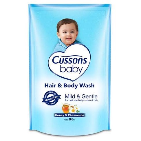 Cussons Baby Milk Bath Refil 400ml /popokcibarusah