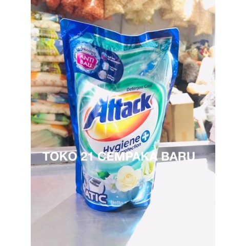 Attack Hygiene Protection Matic Deterjen Cair Refill 1200 ml 1200ml