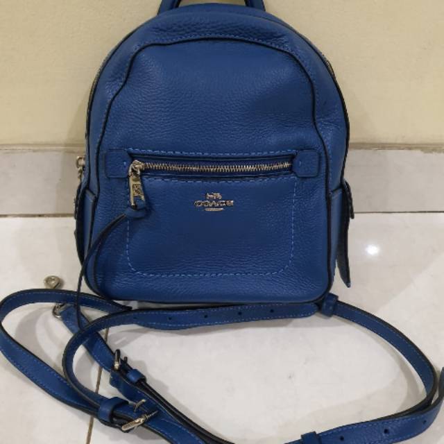 Tas Backpack Coach#Coach Biru#Original