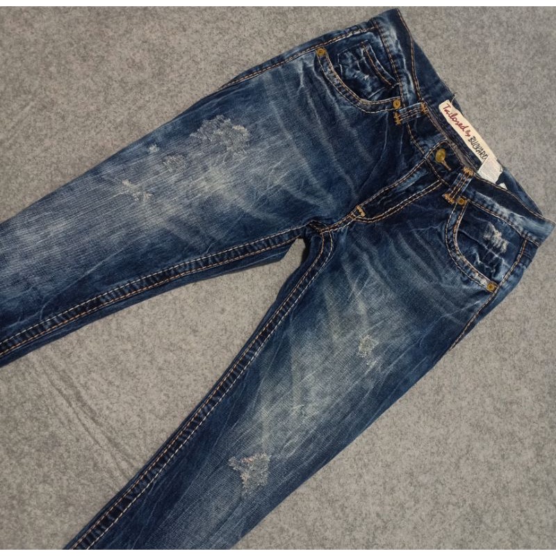 ripped jeans/BUCKAROO ORIGINAL Jeans/celana second jeans/size:34