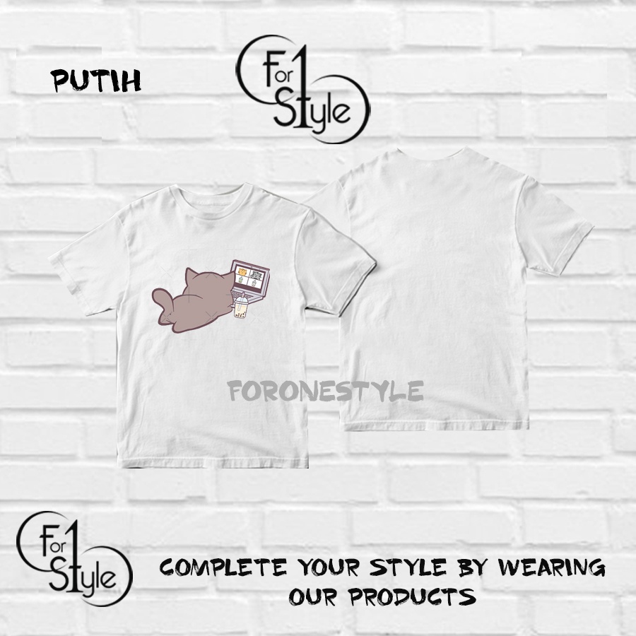 Quarantine With Boba Kitty Classic T-Shirt