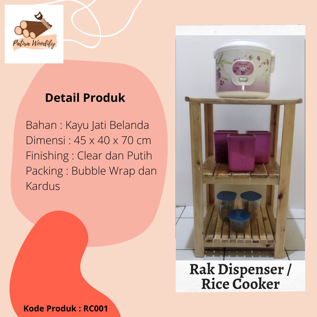 Rak Dispenser / Rak Rice Cooker