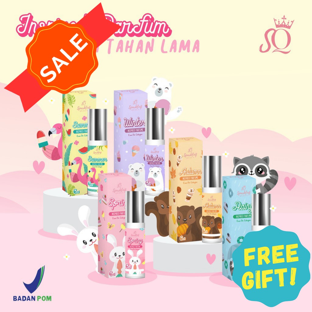 [FREE GIFT] PARFUM SPARKLING QUEEN ROLL 6ML BPOM