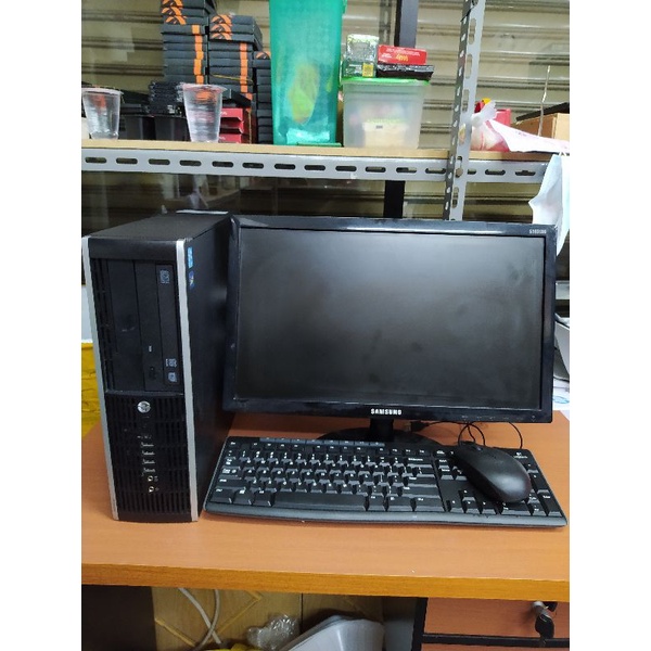 paket komputer fullset hp destop 8200 sff core i7 gen2 Ram 4GB/500gb winds10 keyboard + mouse siap pakei