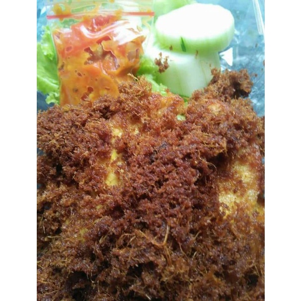 

Masakan Matang Siap Saji Ayam Goreng Serundeng Ayam Penyet Sambel Judes