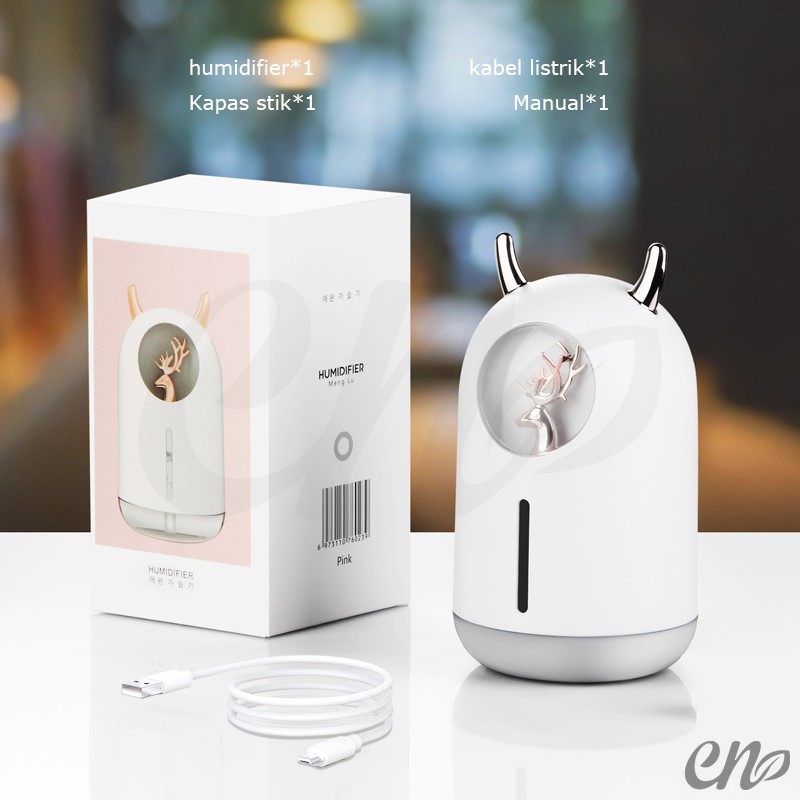 [endear]100% ORI cute Bear Humidifier 600ML Essential Oil Diffuser Aroma Terapi Pengharum Ruangan-6