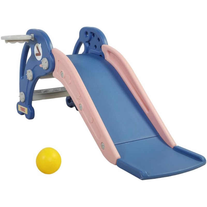 MAINAN ANAK PEROSOTAN BABY DOLPHIN SLIDE  DENGAN RING BASKET JM30244 / JM-30244