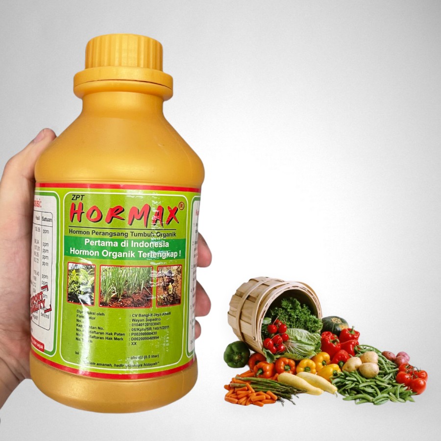 Hormax horman organik pupuk organik cair ZPT 500 ml