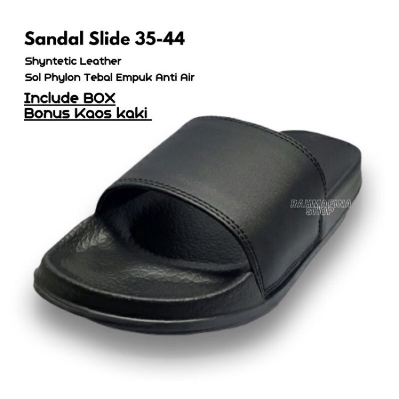 SANDAL PRIA SLOP FOOTWEAR Black