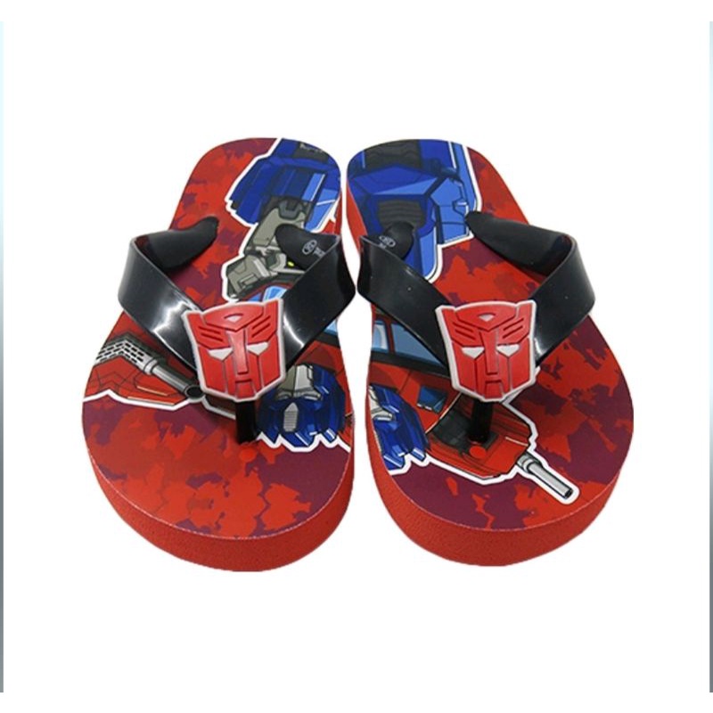 Sandal Jepit Karet Anak Boys Transformers laki cowok cowo Balmoral Kids