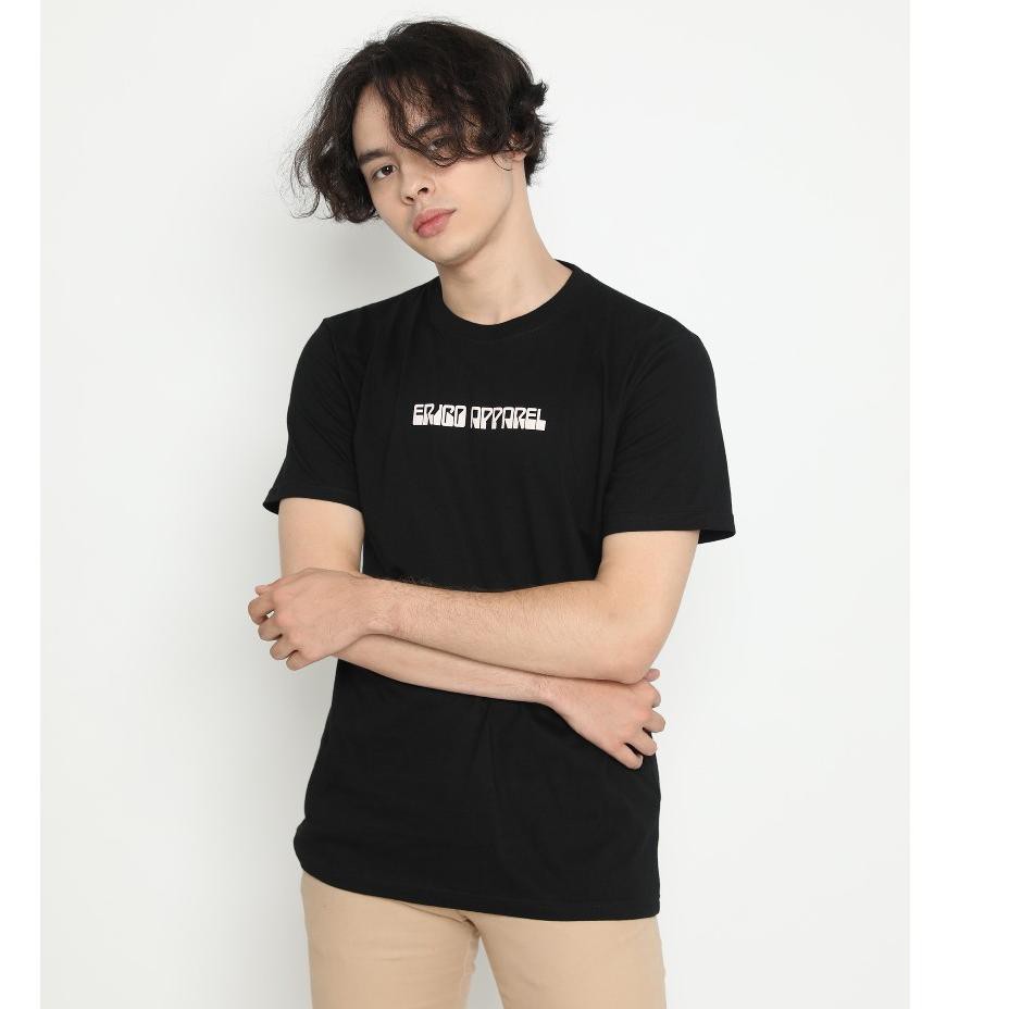 ✻PT1043❥ Erigo T-Shirt Twins Skull Black ❝Paling.rame❝ [Trims ya]