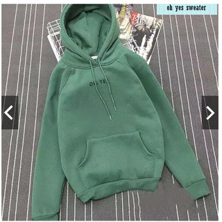 GOB oh yes sweater wanita kekinian bahan flece tebal GOB oh yes sweater wanita kekinian bahan flece tebal