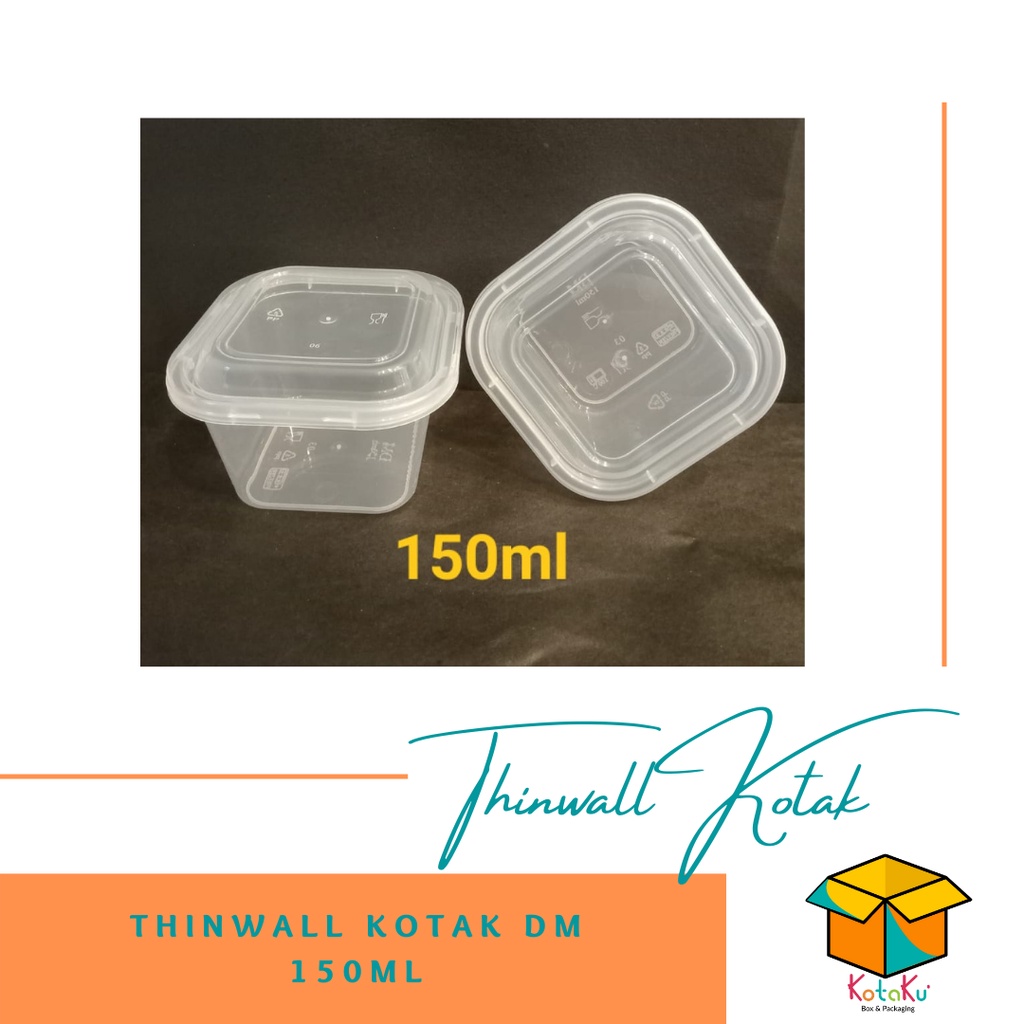 Kotak Salad/ Thinwall kotak 150ml
