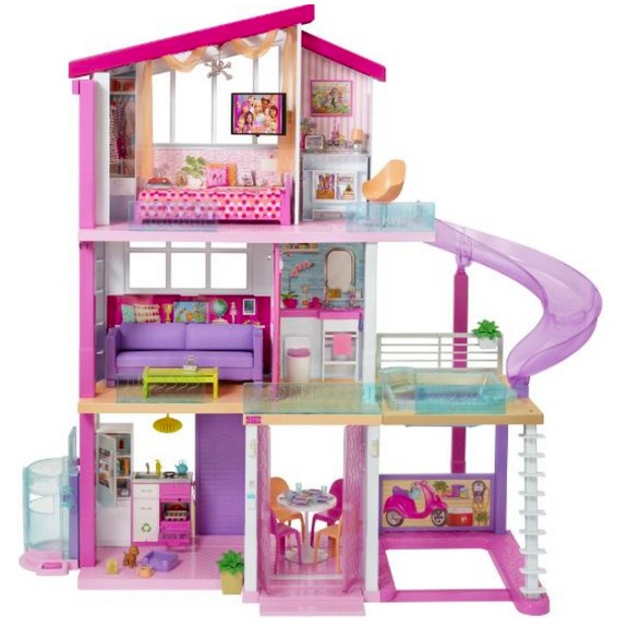  Barbie  Dream House Mainan  Rumah  Boneka Barbie  Dream 