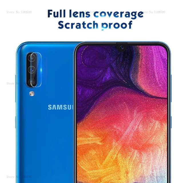 Samsung Galaxy A50s Tempered Glass Camera Lens TG Anti Gores Kaca Kamera Belakang Premium