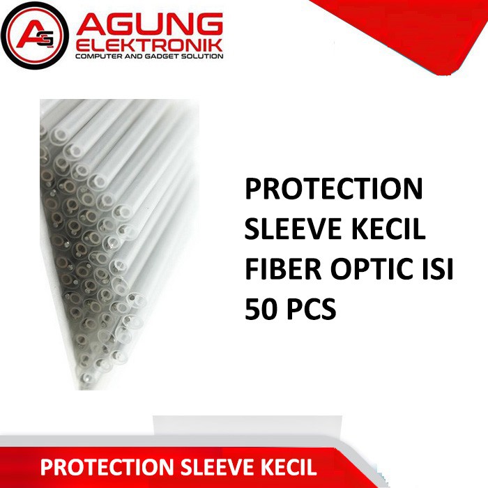 Protection Sleeve KECIL FIBER OPTIK ( 100 PCS ) DIAMETER 4MM Panjang 6CM 1 JARUM