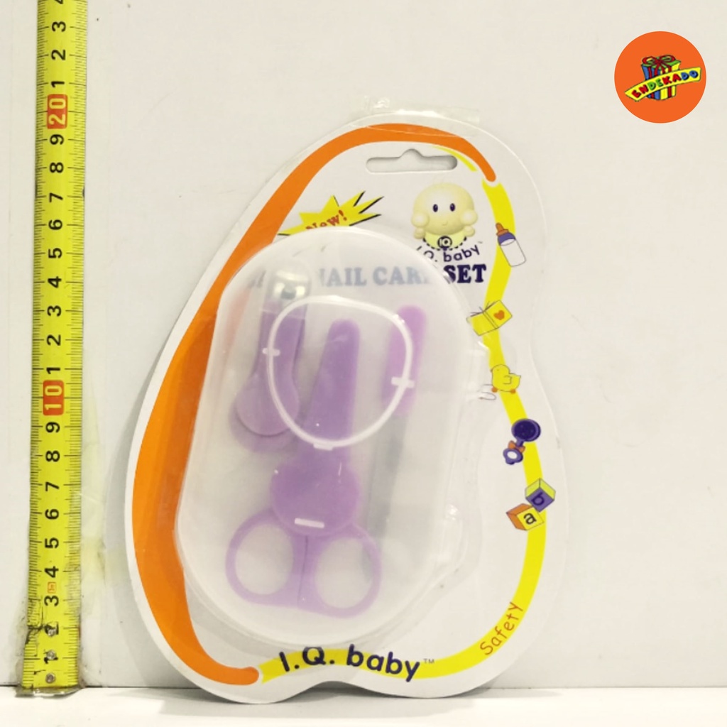 I.Q BABY NAIL CARE SET - Set Gunting Kuku Bayi