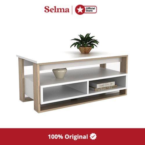 Millie84.Store Selma Coffee Table Glasgow White Sonoma Oak