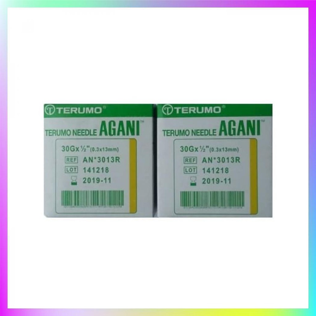 NEEDLE TERUMO 30 G / NEEDLE TERUMO AGANI / NALD TERUMO 30G / NEEDLE