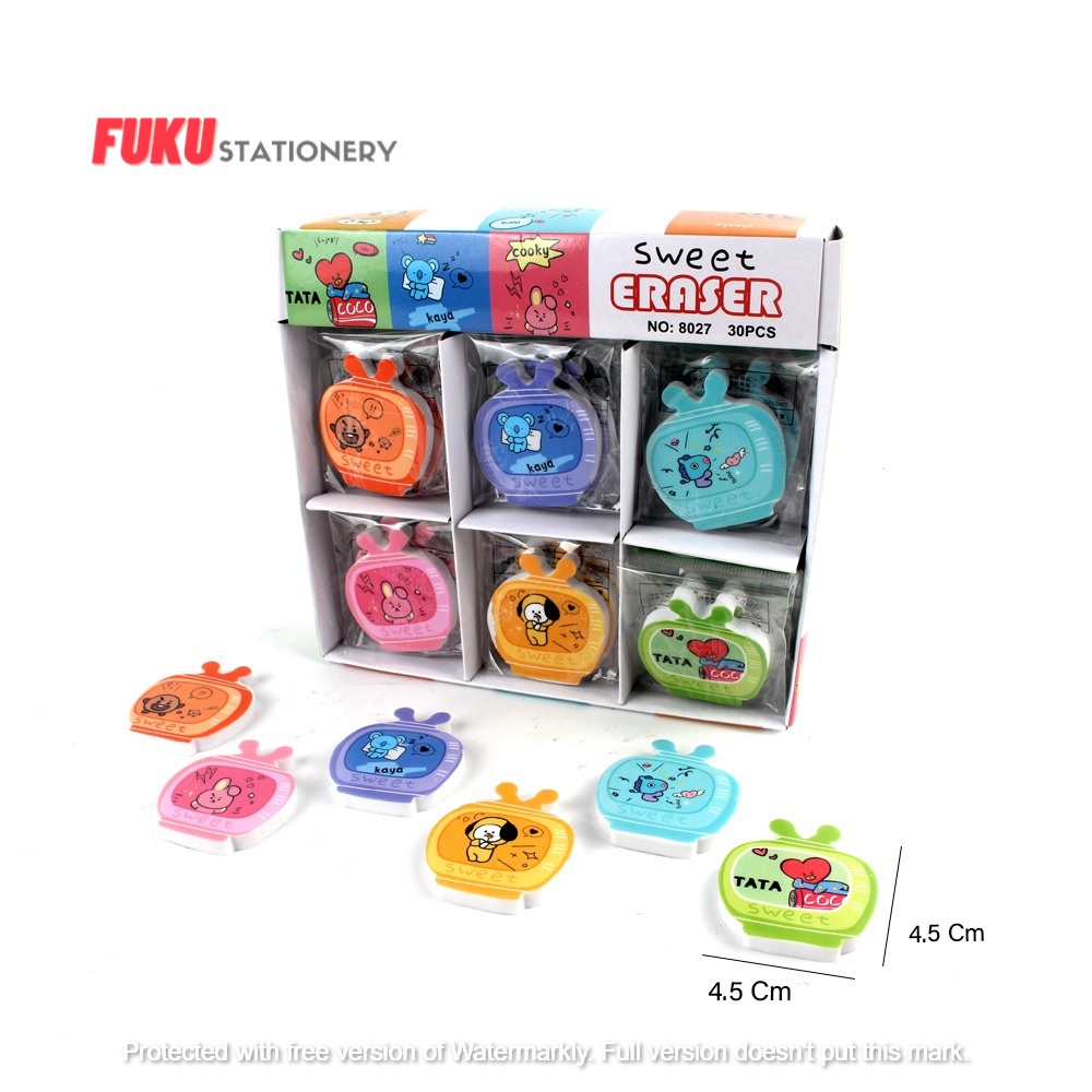 

1buah Penghapus TV Series BT21 8027 / 1pc Penghapus Fancy