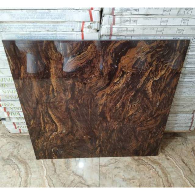 Granit Tile Bruno Perla Marble Granit 80 X 80 Granit Coklat Granit Lantai Ubin Tehel Shopee Indonesia