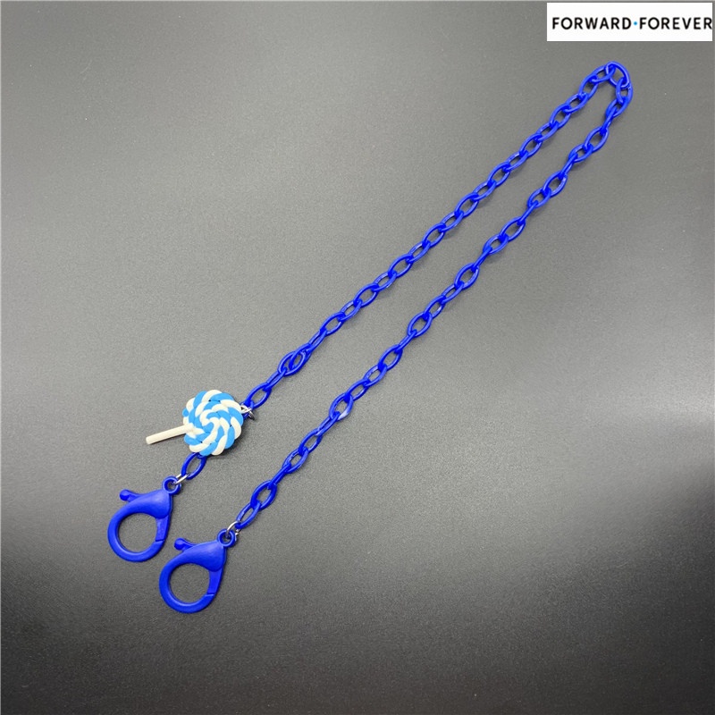 New Lollipop Pendant Acrylic Mask Chain Children Adult Mask Anti-lost Chain M60050