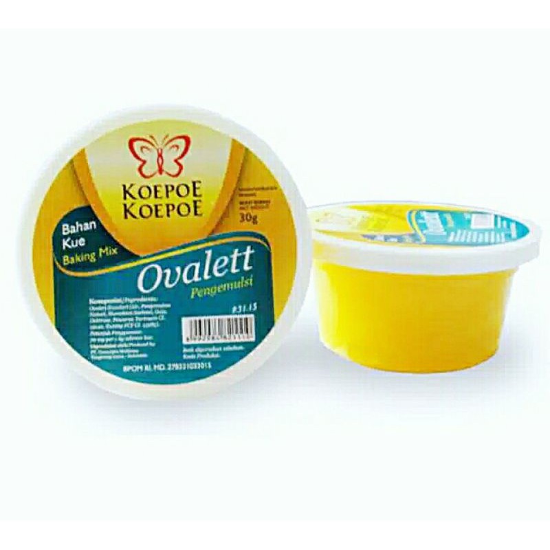 Jual Ovalett 30 g ovalet bahan kue pengemulsi cake mengembang kue ...