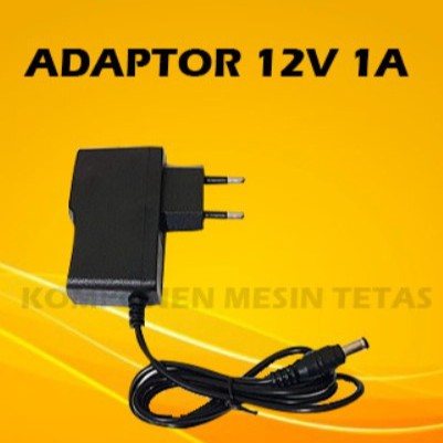 Adaptor 12V 1Ampere untuk Komponen Mesin Tetas Telur