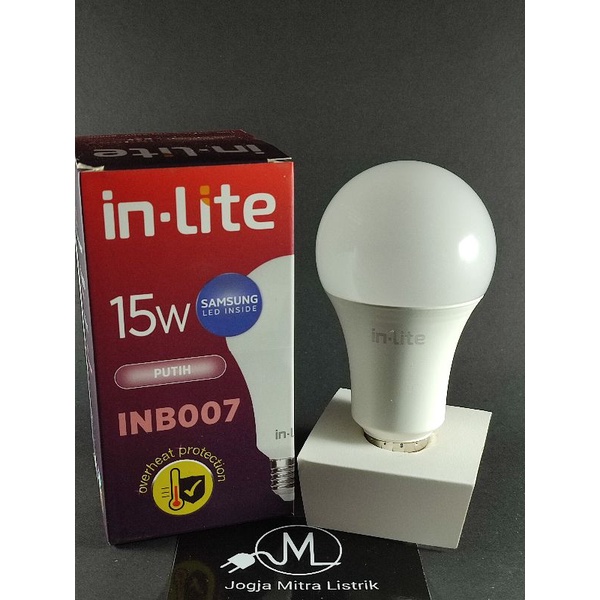 LAMPU LED INLITE 15 WATT INB007 PUTIH