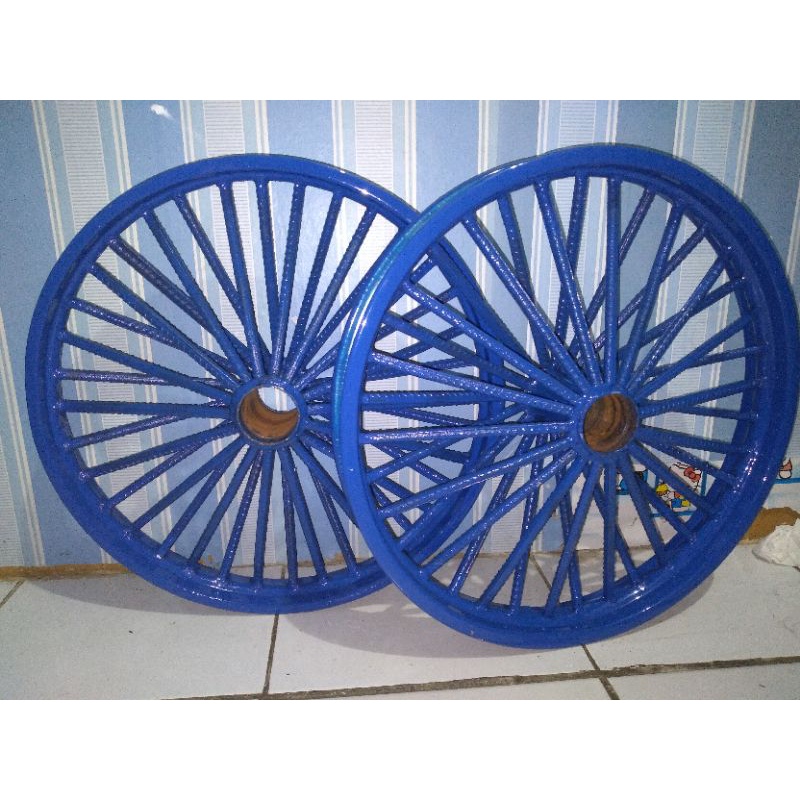 Pelek Roda Rentek gerobak dorong Ring 17 .model ruji behel palang ruji 36