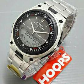 Jam Tangan Pria & Wanita Hoops Original Dual Time