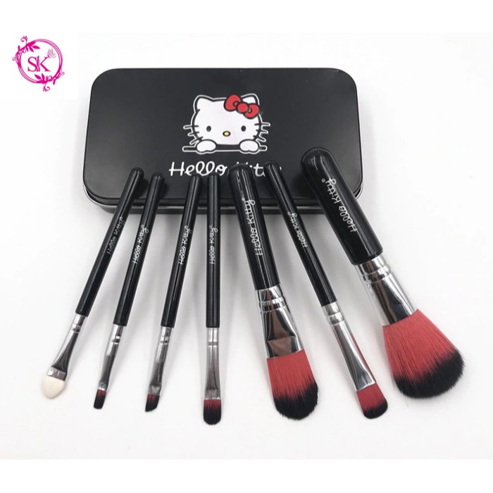 [IMPORT] - Kuas Make Up 7 in 1 / Make Up Tools / Make Up Brush