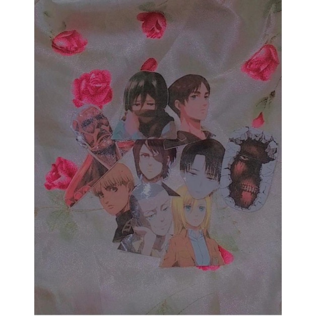 

stiker attack on Titan (aot) murah