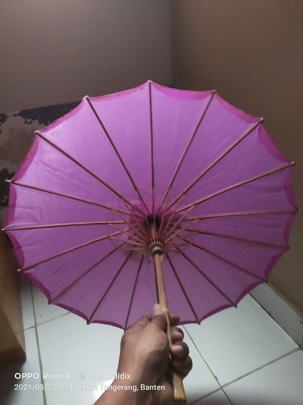 Payung Dekorasi / Payung Hias / Payung Tari Kecil Bahan Kain Diameter 58cm